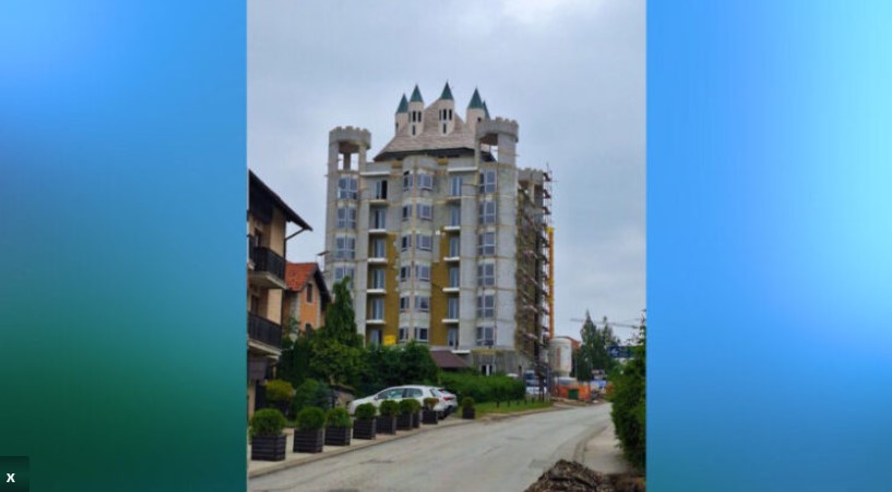 „Je l’ na vrhu živi Zlatokosa?“: Zgrada na Zlatiboru umjesto krova dobila kupole