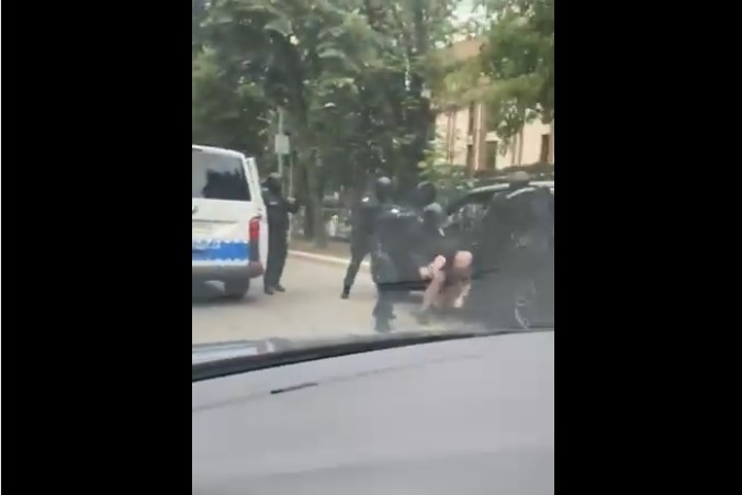 Hapšenje u centru Banjaluke kao iz filmova (VIDEO)