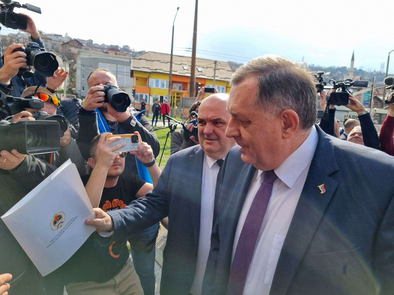 Dodik i Lukić se pojavili pred Sudom BiH