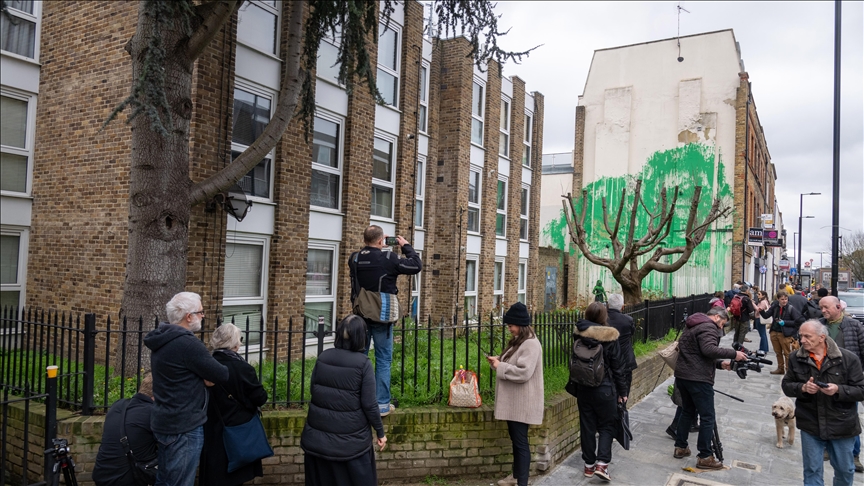 Banksy potvrdio da je novi mural stabla njegovo djelo