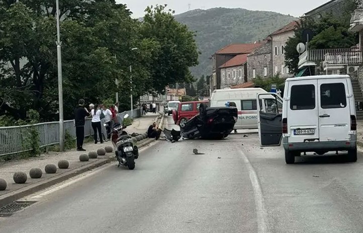 Užasna nesreća u Trebinju: Poginula jedna osoba