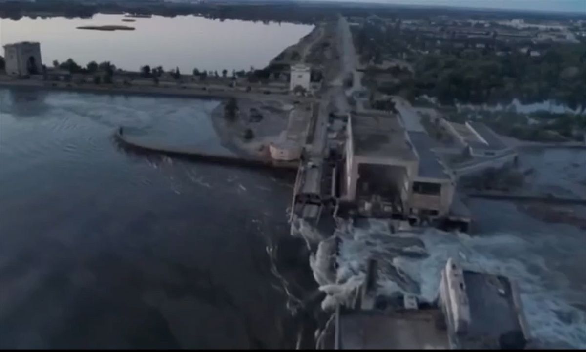 Američki obavještajni podaci: Evo ko stoji iza rušenja brane u Ukrajini