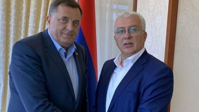 Dodik i Mandić u Podgorici: "Ko uvažava BiH, ne može je uvažavati bez Republike Srpske"