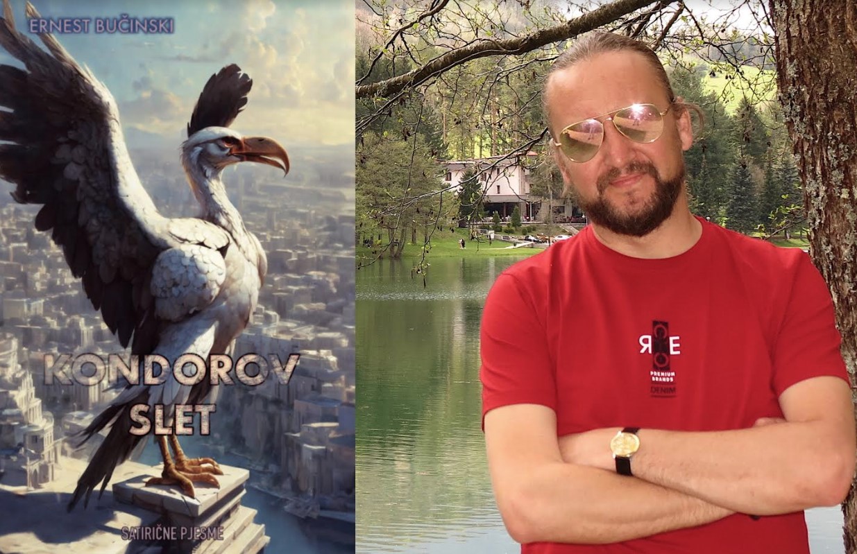 Ernest Bučinski objavio knjigu Kondorov slet: Banjalučka promocija 27. aprila u klubu Groove