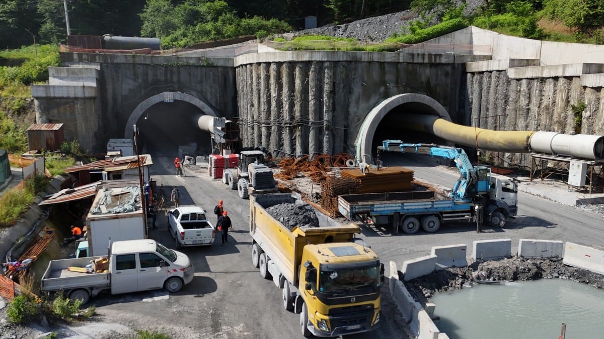 Uskoro otvorenje najdužeg tunela na Koridoru 5C kod Žepča na dionici Poprikuše - Nemila