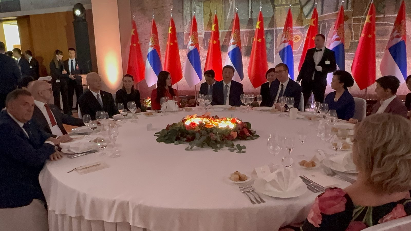Dodik na svečanom ručku u Beogradu u čast kineskog predsjednika