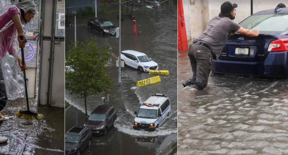 New York: Smeće pliva po cestama, bujice vode u podzemnoj...