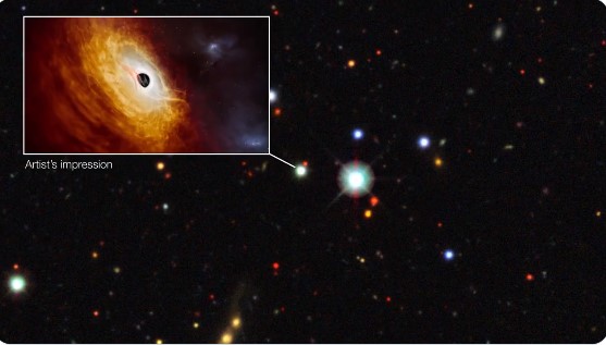 Crna rupa u svemiru raste rekordnom brzinom i "guta" jedno sunce na dan