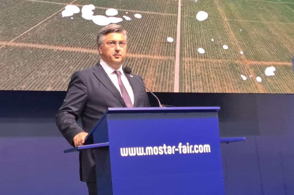 Plenković otvorio Međunarodni sajam privrede u Mostaru, Vučić pozvao na jaču ekonomsku saradnju