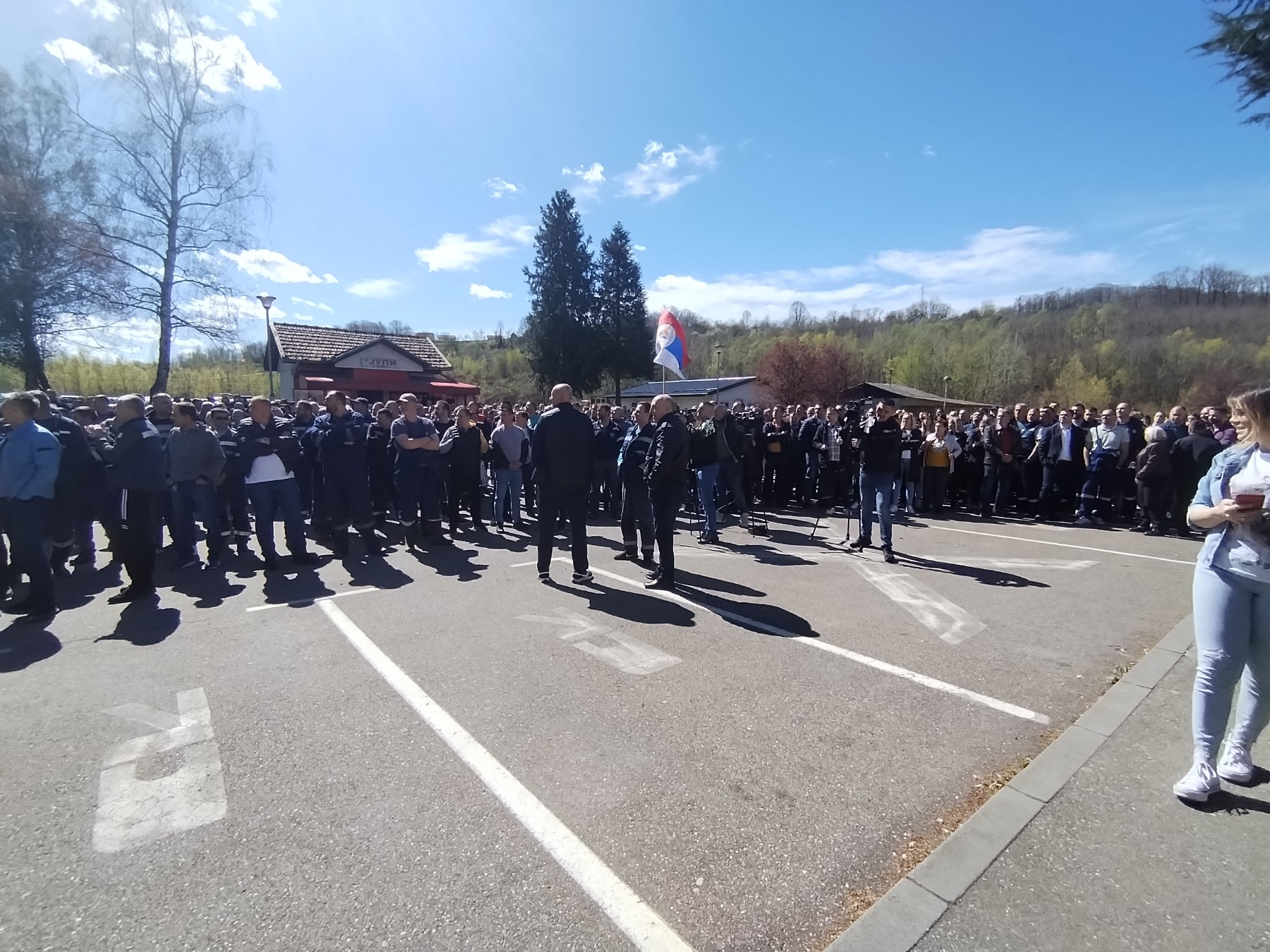 Protest radnika RiTE Ugljevik: Nezadovoljstvo dostiglo vrhunac, dolazimo u Banjaluku