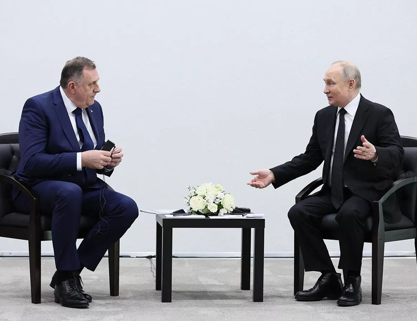 Detalji sastanka između Putina i Dodika