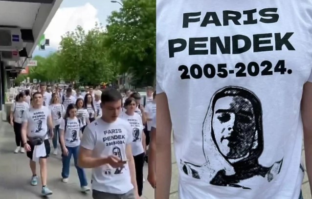 Drugovi šetali njemu u čast: Danas je Faris Pendek trebao završiti školu